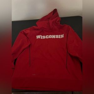 Kid’s XL Wisconsin Badgers Nike Sweatshirt with some staining